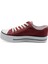 Melen Shoes Skywalk Bordo Yüksek Taban Sneaker Kadın Spor Ayakkabı 4