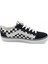 Skyone Siyah Beyaz Damalı Desenli Model Old School Kareli Rahat Bağcıklı Günlük Sneaker Spor Ayakkabı 1