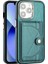 IPhone 15 Için Kılıf Pro Max Kart Tutucu Premium Pu Deri Kickstand Kapak (Yurt Dışından) 1