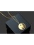 Yin Yang Kadın Kolye ,925 Ayar Gümüş Kolye, Gümüş, Rose Gold, Altın Kaplama Kolye 2
