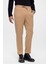 Koyu Bej Elastik Yüksek Bel Erkek Pantolon 3