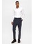 İndigo Kemerli Double Paça Pantolon 2