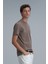 Felıx Modern Grafik T- Shirt Kırık Beyaz 5