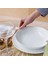 Mkchpastapk4 Chalk Porselen 4lü 23CM Çukur Tabak Seti 3
