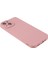 Iphone 13 Telefon Kasası için Lastikli Yüzey Ön Parmak Izi Önleme Önleyici Kesme Yumuşak Dayanıklı Tpu Koruyucu Telefon Kapağı Kabuğu 6.1 Inç-Pembe (Yurt Dışından) 4