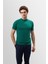 Ördek Yeşili Slim Fit Basic T-Shirt 1