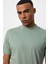 Mint Slim Fit Basic T-Shirt 4