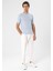 Bebe Mavi Bisiklet Yaka Slim Fit T-Shirt 3