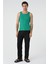 Ördek Yeşili Slim Fit Erkek Atlet 2