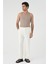Bej Slim Fit Erkek Atlet 2