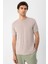 Taş Bisiklet Yaka Erkek T-Shirt 1