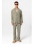 Haki Oversize Astarsız Erkek Blazer Ceket 5