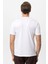 Ekru Bisiklet Yaka Slim Fit Erkek T-Shirt 5