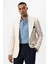 Bej Torba Cepli Astarsız Erkek Blazer Ceket 2