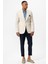 Bej Torba Cepli Astarsız Erkek Blazer Ceket 4