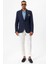 Lacivert Torba Cepli Astarsız Erkek Blazer Ceket 3