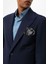 Lacivert Torba Cepli Astarsız Erkek Blazer Ceket 5