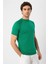 Yeşil Bisiklet Yaka Triko T-Shirt 9