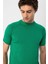 Yeşil Bisiklet Yaka Triko T-Shirt 10