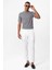 Koyu Gri Slim Fit Basic T-Shirt 2