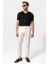 Siyah Basic V Yaka Erkek T-Shirt 3