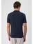 Lacivert Polo Yaka Slim Fit Erkek T-Shirt 5