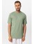 Mint Bisiklet Yaka Basic T-Shirt 1