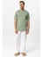 Mint Bisiklet Yaka Basic T-Shirt 3