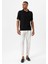 Siyah Slim Fit Polo Yaka Erkek T-Shirt 4