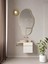 Asimetrik Ayna 90 x 50 cm Konsol, Dresuar, Tuvalet Aynası Şişecam Ayna 3