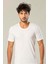 Erdem İç Giyim Erdem Beyaz Penye O Yaka T-Shirt 1150 Renk Beyaz Beden 51(L) 13 1