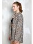 Leopar Baskılı Modal Kumaş Oversize Gömlek 27362 5