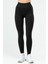 Siyah Slim Fit Yüksek Bel Kadın Tayt SSD0020 1