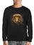 Burçlar - Aslan Siyah Çocuk Sweatshirt 1