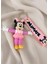 Anahtarlık Silikon Kolları ve Bacakları Uzayan Minnie Mouse Çanta Süsü Oyuncak Pembe 1