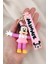 Anahtarlık Silikon Kolları ve Bacakları Uzayan Minnie Mouse Çanta Süsü Oyuncak Pembe 4