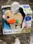 Pilli Sesli Zıplayan Hareketli Havuçlu Krem Rengi Peluş Tavşan 18X17 cm 4