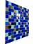 Havuz ve Yaşam Alanlarının Tüm Yüzeyleri Için Kristal Cam Mozaik. Cam Ölçüleri: 23X23X4 Mm. File Ölçüsü: 30X30 Cm. (1 Kutu=11 File Karo=1 M2 Fiyatıdır) 2