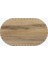 Rattan Plakası Oval 34X20 Keçe 1