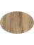 Rattan Plakası Elips 30X20 Keçe 1