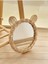 Jr. Bunnies 25 x 25 Rattan Bambu Ekru Ahşap Ayna 1