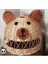 30 x 60 Rattan Bambu Çocuk Odası Avize Ayı Figürlü Panda Kulaklı Avize 1 E27 Bebek / Çocuk Odası Ka 2