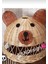30 x 60 Rattan Bambu Çocuk Odası Avize Ayı Figürlü Panda Kulaklı Avize 1 E27 Bebek / Çocuk Odası Ka 4