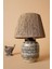 Seramik Juin Handmade Seramik Abajur Kahve 1 Kahverengi E27 Modern 1
