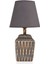 Gri Becker Seramik Abajur Antrasit Gold Srmk-53 Seramik E27 Modern 1 3
