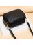 Üç Katmanlı Kadın Crossbody Çanta Deri Messenger Çanta Bayanlar Için Siyah El Çantası (Yurt Dışından) 1