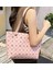 2'si 1 Arada Bayan Tote Çanta Yüksek Kapasiteli Deri Kadın Omuz Çantası Zincir Handbags (Yurt Dışından) 2