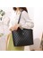 Bayan Tote Çanta Yüksek Kapasiteli Deri Kadın Omuz Çantası Handbags (Yurt Dışından) 2