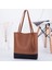 Bayan Tote Çanta Yüksek Kapasiteli Deri Kadın Omuz Çantası Püsküllü Handbags (Yurt Dışından) 2