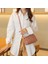 Bayanlar Küçük Crossbody Çanta Kadın Deri Sling Çanta Çok Zip Omuz Çantası Moda Debriyaj (Yurt Dışından) 3
